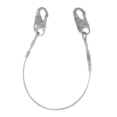 FallTech 830636 Cable Restraint Lanyard with Snap Hooks