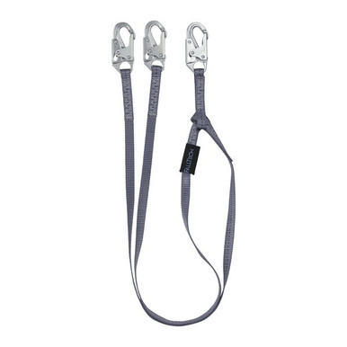 FallTech 8206Y Web Restraint Lanyard, 6 ft Y-Leg