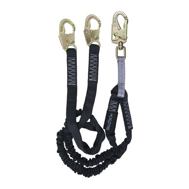 FallTech 8246Y Heavyweight Lanyard, 6 ft Y-Leg, 425 lb