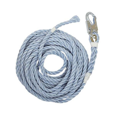 FallTech 8149 8149 Vertical Lifeline, 50 ft, Blue Polyester