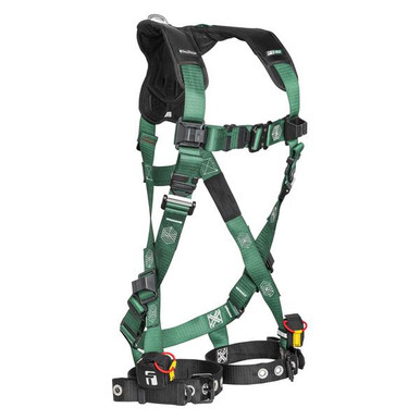 FallTech 1910F FT-1910 Fit 1D Standard Non-Belted Women's Full-Body Harness, Tongue Buckle Legs