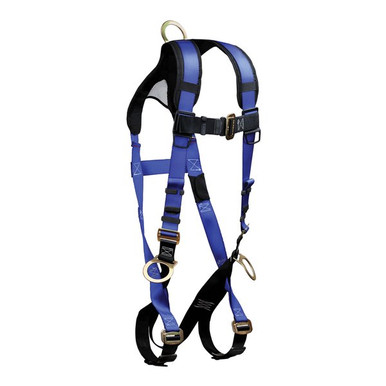 FallTech 7017B Contractor+ 3D Standard Non-belted Full Body Harness