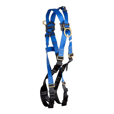 FallTech 7019AX Contractor 2D Cross-over Climbing Full Body Harness