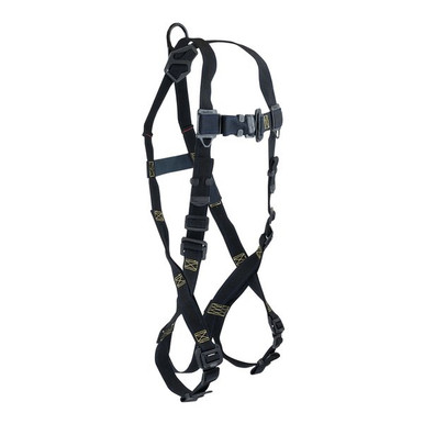 FallTech 7047CQCX Arc Flash Nomex Non-Belted Full Body Harness 1D Quick-Connect Legs/Quick-Connect