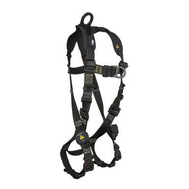 FallTech 7054BFD Arc Flash Nylon 2D Climbing Non-belted Full Body Harness, Overmolded Quick Conne