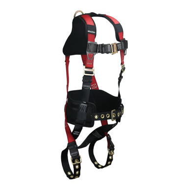 FallTech 7079B Tradesman Plus 1D Construction Belted Full Body Harness
