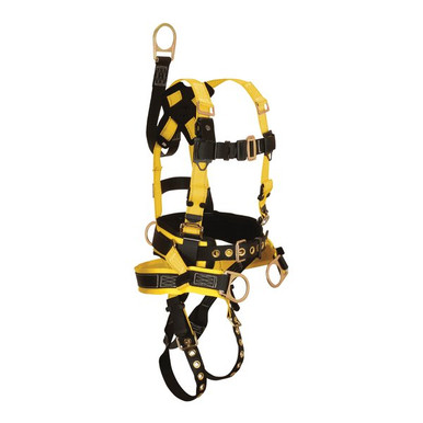 FallTech 8021 Roughneck 4D Derrick Bosun Belted Full Body Harness