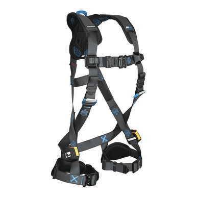 FallTech 8124BQC FT-One 1D Standard Non-Belted Full Body Harness, Quick Connect Adjustments