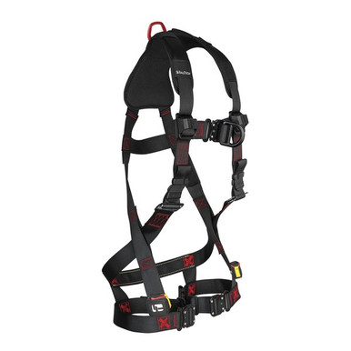 FallTech 8141FD FT-Iron 2D Climbing Non-Belted Full Body Harness, Quick Connect Adjustments
