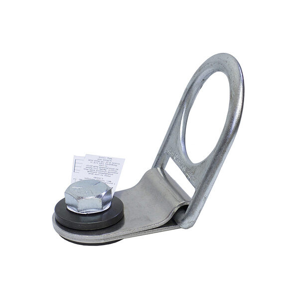 Super Anchor 1028 Swivel-D Anchor Super Anchor 1028 Swivel-D anchor full view with forged D-ring, stainless shackle, cap washer, and PID inspection tag
