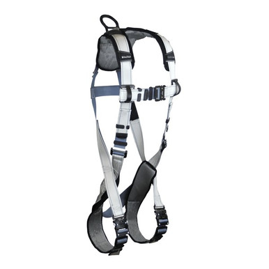 FallTech 7087BQ FlowTech LTE 1D Standard Non-Belted Full Body Harness, Locking Quick-Connect Leg Adjustmen