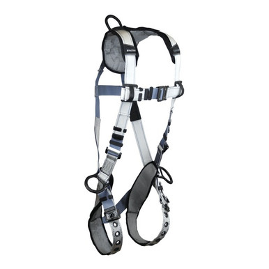 FallTech 7093B FlowTech LTE 3D Standard Non-Belted Full Body Harness, Tongue Buckle Leg Adjustment