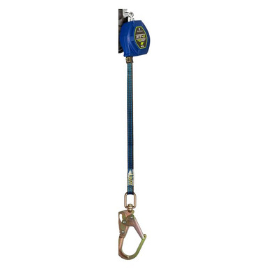 FallTech FR84106RP3S 6' FT-X EdgeCore replacement retractable leg with steel swivel rebar hook