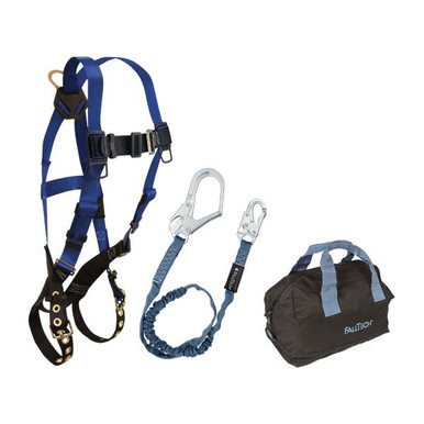 FallTech KIT165936P user kit with 7016 harness and 82593 energy absorbing lanyard