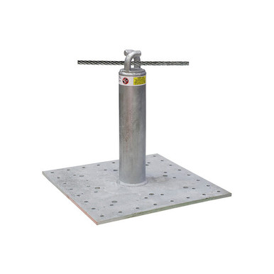 Super Anchor 1032-PG CRA-PT 12 inch pass-thru anchor post with HLL cable through the 1091 top.