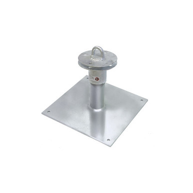 Super Anchor 1033-4G CRA-4 18 inch 4-way anchor post riser, shown with the 1054 top fixture sold separately, representative height.