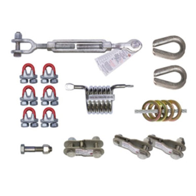 Super Anchor 1050-GC HLL Rigging Kit for CRO Anchors Super Anchor 5010-SM connector O-rings on 3/8 inch HLL cable