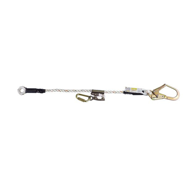 Super Anchor Class A Rope Lanyard with Rope Grab, 4109-RG Super Anchor Class A Rope Lanyard with Rope Grab, 4109-RG, rope lanyard with rope grab and rebar hook