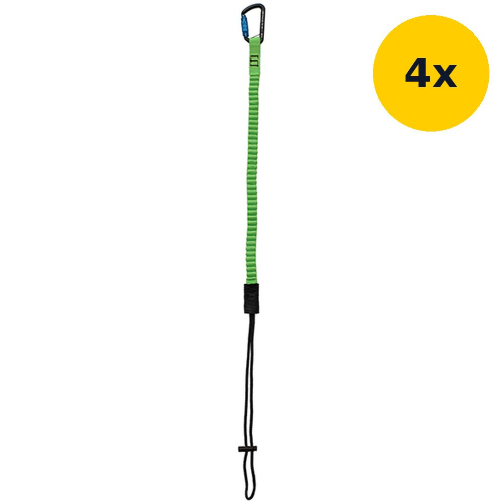 Super Anchor Tool Tether with Carabiner, 6427-C1 4-Pack Super Anchor Tool Tether with Carabiner, 6427-C1 4-Pack, elastic tool tether with carabiner