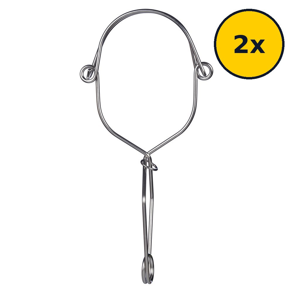 Guardian 01860 Wire Hook Anchor, Stainless, 2-Pack, official Guardian product photo