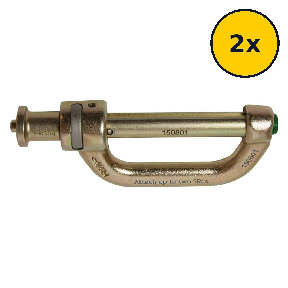 Guardian 11058 SRL Connector, Dual Lock Steel, 2-Pack Guardian 11058 SRL Connector, Dual Lock Steel, 2-Pack, official Guardian product photo