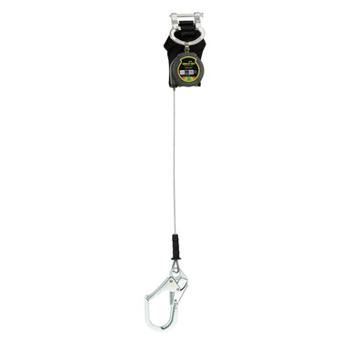Miller TurboLite+ Edge single cable personal fall limiter MTL-LEP1-62 with steel locking rebar hook