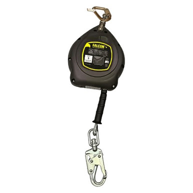 Miller Falcon+ SRL, Galvanized Cable, 20 to 50 ft Miller MFS-OGC1-02 self-retracting lifeline with galvanized steel cable