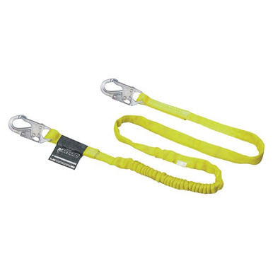Miller 216WLS Tubular Stretch Lanyard, Yellow Miller 216WLS-Z7 energy absorbing lanyard