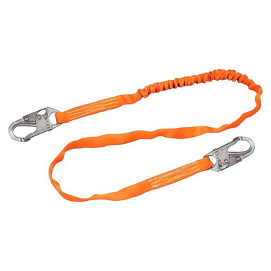 Miller T5111 Titan II Tubular Lanyard 6 ft, 2-Pack Miller T5111-Z7/6FTAF Titan II shock absorbing lanyard, one unit shown, sold as 2-pack