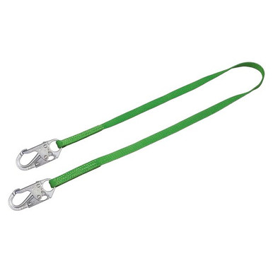 Miller 213TWLS Web Positioning Lanyard, 4 ft Miller 213TWLS-Z7 positioning and restraint lanyard with steel locking snap hooks