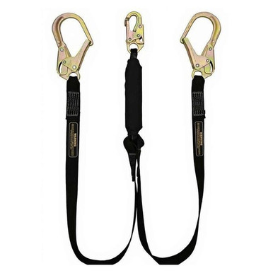 Miller Welding Twin Lanyard, Snap and Rebar Hooks Miller FPLWLL-TUS Titan II shock absorbing lanyard