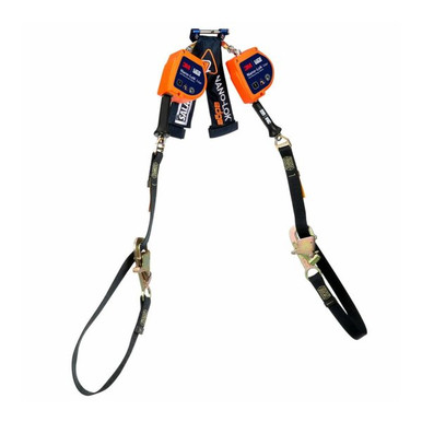 DBI-SALA Nano-Lok Edge 7012828690 9 ft Cable SRL, Twin Leg DBI-SALA Nano-Lok Edge 7012828690 9 ft Cable SRL, Twin Leg product photo