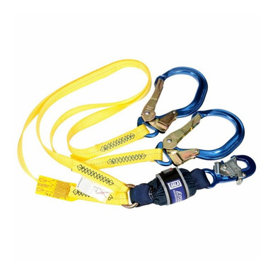 DBI-SALA Force2 100% Tie-Off Shock Absorbing Lanyard 1246160 DBI-SALA Force2 100% Tie-Off Shock Absorbing Lanyard 1246160 product photo