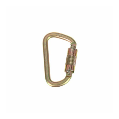 DBI-SALA Saflok Carabiner Yellow Zinc 2000112 product photo