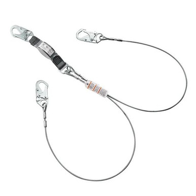 MSA V-SERIES 10201355 6 ft Twin Leg Shock Absorbing Lanyard MSA V-SERIES 10201355 6 ft Twin Leg Shock Absorbing Lanyard product photo