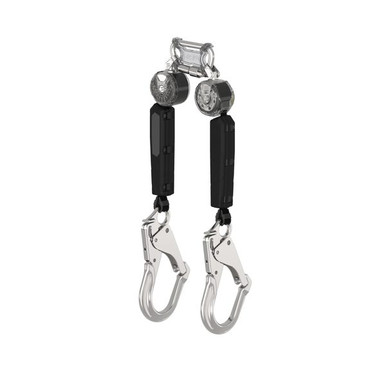 MSA V-TEC VTOHW-012-RA-A 6 ft Twin Leg Personal Fall Limiter product photo