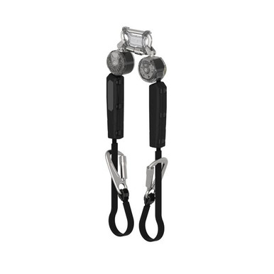 MSA V-TEC VTOHW-012-RJ-O-TB 6 ft Twin Leg Personal Fall Limiter product photo