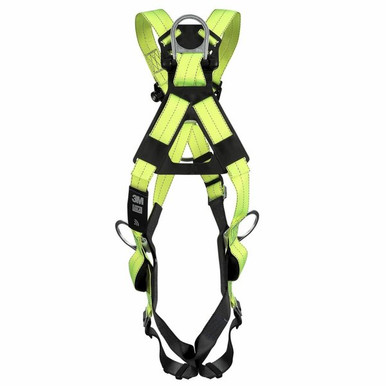 DBI-SALA ExoFit X50 Cross-Over Climbing/Positioning 1600092 back view showing dorsal D-ring and SRL adapter DBI-SALA ExoFit X50 Cross-Over Climbing/Positioning 1600092 back view showing dorsal D-ring and SRL adapter