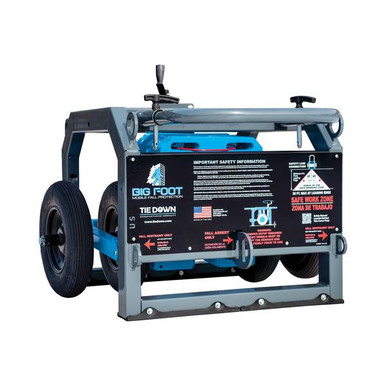 Tie Down BigFoot 60060US non-penetrating ballasted mobile fall protection cart, front view