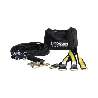 Tie Down 14405 4-person adjustable horizontal lifeline kit
