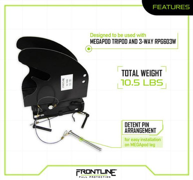 Frontline TACBU MEGApod Universal Bracket for Retrieval SRL Frontline TACBU