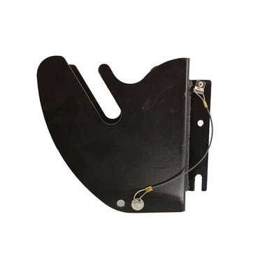 Malta Dynamics 3-Way Recovery SRL Bracket in steel-plated unibody design mounting a rescue retrieval winch to a confined space tripod with captive locking pin