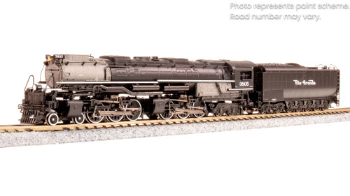 Broadway Limited N 8658 Denver & Rio Grande Western #3805 Challenger 4-6-6-4 Steam Locomotive Stealth Series