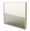 10in x 44in .042in, Clear, Polycarbonate Kick Plate with Holes & Screws