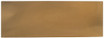 10in x 29in - .040, Muntz, Satin #4 (Brushed) Finish, Brass Kick Plates - Side View -  Holes