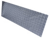 6in x 36in - .063, Tread Brite, Mirror Finish, Diamond Plate Mop Plates - Side View - Countersunk Holes