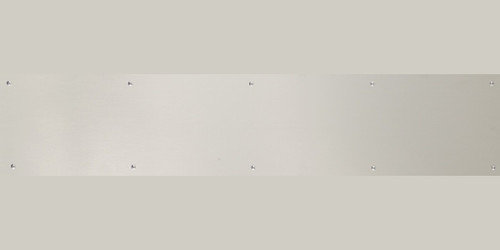 6in x 28in Kick Plate Satin Nickel-Aluminum