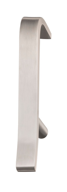 Rectangular Hands Free Pull Only 8-1/2in - 5-1/4in C-C, 3-1/2in Projection, Satin Stainless Steel "Antimicrobial"