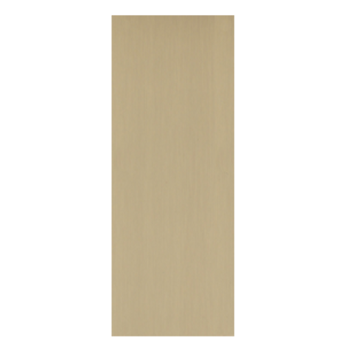 12in x 4in, .040, Brushed Finish, Brass Push Plate