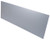 4in x 25in - .080, 5005, Anodized Satin Finish, Aluminum Mop Plates - Side View - Countersunk Holes